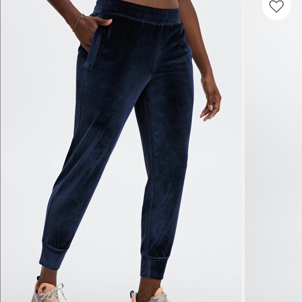 Velour joggers